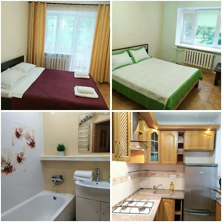 Apartment Stryiska. Two Bedrooms.arena-lviv.achan. Bus Station