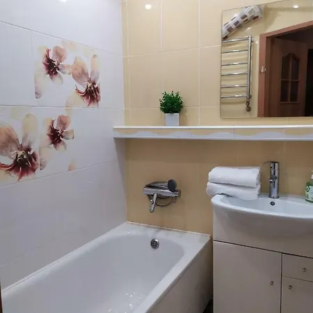 Apartment Stryiska. Two Bedrooms.arena-lviv.achan. Bus Station *