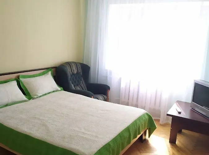 Апартаменты Stryiska. Two Bedrooms.arena-lviv.achan. Bus Station